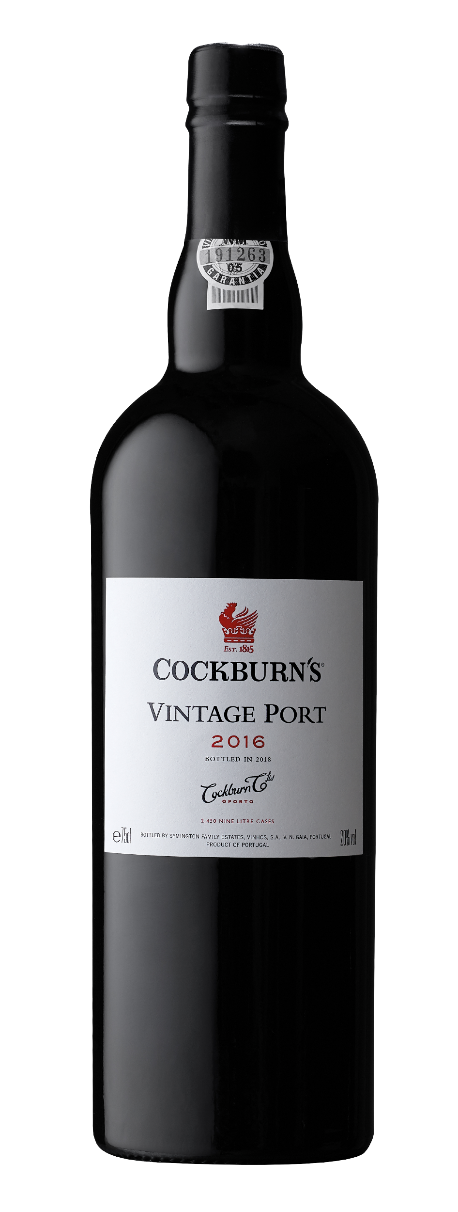 Product Image for COCKBURN'S VINTAGE PORT 2016 - DOUBLE MAGNUM (3L)